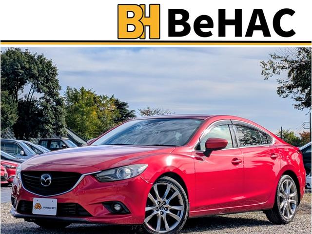 アテンザセダン(マツダ) ＸＤ　Ｌパッケージ　ディーゼル／黒革シート／Ｂｌｕｅｔｏｏｔｈ／バックカメラ／純正メモリーナビ／地デジＴＶ／ＣＤ／ＤＶＤ／衝突軽減ブレーキ／ＡＦＳ／クルーズコントロール／デュアルエアコン／ステアリングスイッチ／純正アルミ 中古車画像