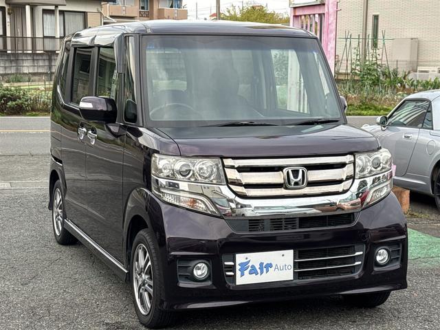 Ｎ－ＢＯＸカスタム 　ナビ　ＴＶ　パワースライドドア　ＡＢＳ（1枚目）