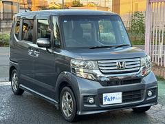 N-BOXカスタム G・Lパッケージ ナビ TV ETC バックカメラ 左パワースライドドア HID 前後ドライブレコーダ付け 中古車画像