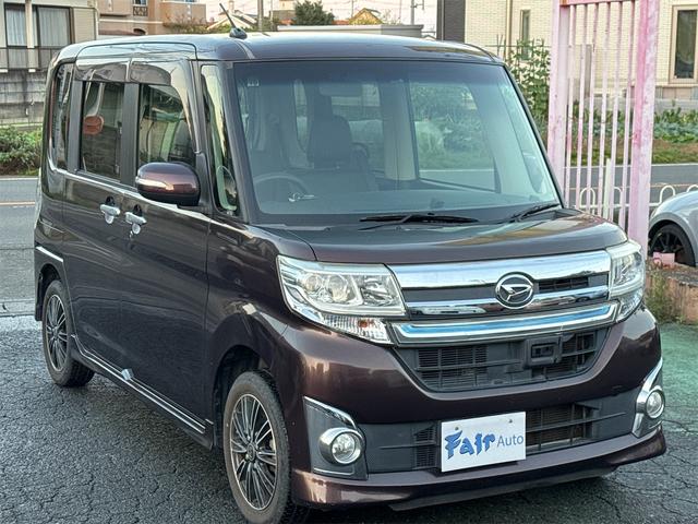 タント カスタムＸ　トップエディションＳＡ　ナビ　ＴＶ　ＥＴＣ　プッシュスタート　パワースライドドア（1枚目）