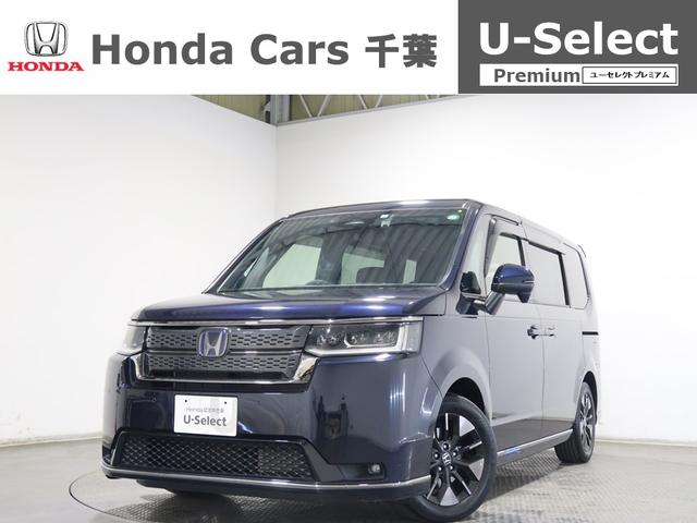 ｅ：ＨＥＶスパーダ　Ｈｏｎｄａ認定中古車　２年保証付　前後ドラレコ　純正９インチナビ（ＬＸＭ－２３７ＶＦＮｉ）地デジフルセグ　ＤＶＤ　Ｂｌｕｅｔｏｏｔｈ　バックカメラ　ＥＴＣ　シートヒーター　両側電動スライドドア