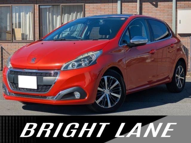 ２０８(プジョー) アリュール　シエロパッケージ　全国対応１２ヶ月走行無制限保証付　２年車検付　パノラミックガラスルーフ　純正ナビ　ＴＶ　バックカメラ　ＥＴＣ　スペアキー　ターボ　内外装清掃済　パークセンサー　ＭIntercoolerＨＥＬＩＮ　ｅ・ＰＲＩＭＡＣＹ 中古車画像