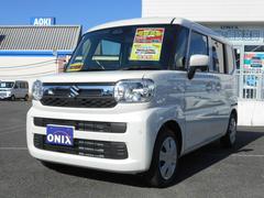 スペーシア ハイブリッドX 届出済未使用車 セーフティプラスパッケージ  電動パーキング アダクティブクルーズコントロール 車線維持支援機能 スリムサーキュレーター LEDヘッドライト マルチユースフラップ 全国新車メーカー保証 中古車画像