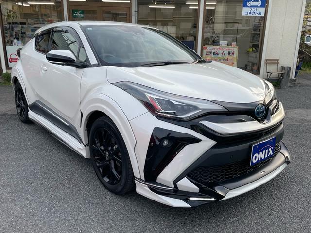 Ｃ－ＨＲ Ｇ　モード　ネロ　セーフティプラス　１２カ月１２，０００ｋｍ保証付　ワンオーナー　純正ナビ　フルセグＴＶ　Ｂｌｕｅｔｏｏｔｈ　ＴＲＤエアロ　１８インチ純正ＡＷ　フルセグＴＶ　バックカメラ　ＥＴＣ