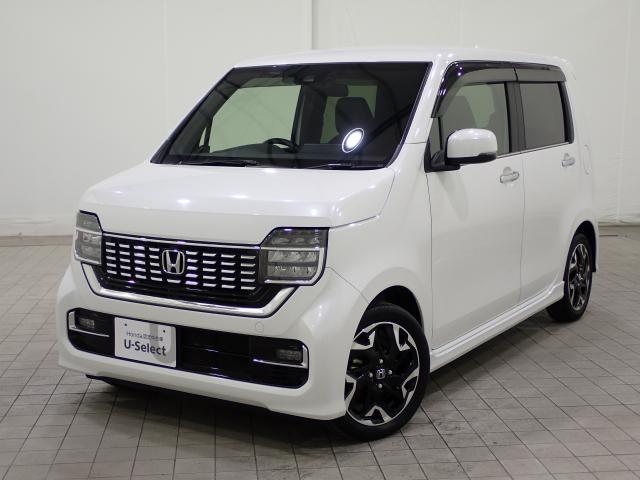 Ｎ−ＷＧＮカスタム(ホンダ) Ｌ・ターボホンダセンシング　純正ナビ／前後ドラレコ／パドルシフト／運転席シートヒータ／プライムスムー 中古車画像