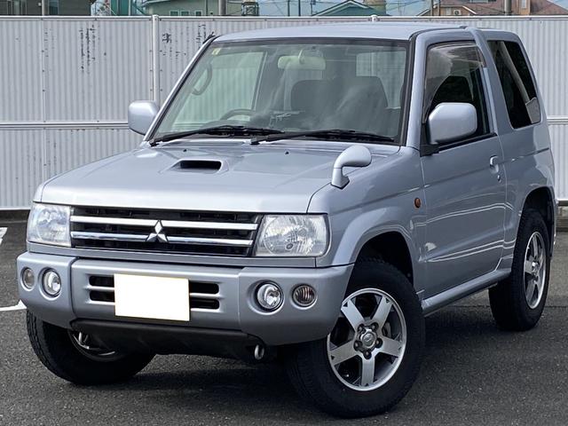 パジェロミニ アクティブフィールドエディション　ターボ　切替式４ＷＤ　４速ＡＴ　ナビ＆ＴＶ　キーレス　１５インチアルミ　ヨコハマジオランダー　フォグランプ（1枚目）