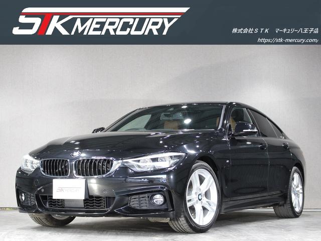 4シリーズ 420iグランクーペ Mスポーツ 後期・LEDライト・ブラウンフルレザー・AクルーズC・純正ナビBカメラ・フルセグ・シートヒーター・衝突軽減・車線逸脱・コンフォートA・チェンジング警告・パドルシフト・18アルミ・Pゲート・USB(1枚目)