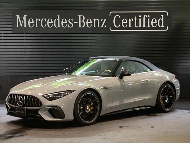 メルセデスＡＭＧ ＳＬ６３　４マチック＋　ＡＭＧカーボンパッケージナッパレザーマキアートベージュ　マットブラックペイント２１インチＡＭＧ１０ツインスポークアルミホイール（鍛造）