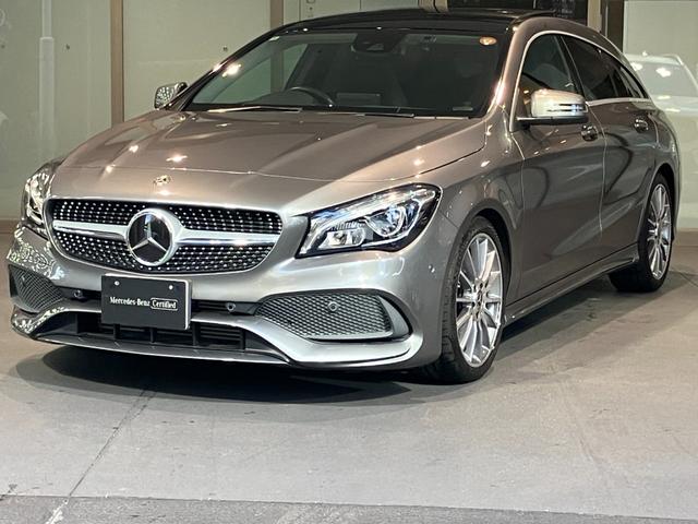 ＣＬＡ１８０　シューティングブレーク　ＡＭＧスタイル　プレミアムパッケージ　レーダーセーフティパッケージ　純正ナビ　パノラミックスライディングルーフ　メモリー付きパワーシート　シートヒーター　電動リヤゲート
