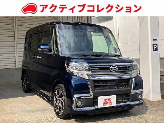 ダイハツ タント カスタムＲＳ　トップエディションＳＡＩＩＩ　両側パワースライドドア　セキュリティーアラーム　シートヒータ　インテリキー　アイドルストップ　ＬＥＤヘッド　キーフリー　サイドエアバッグ　オートエアコン　ベンチシート　パワーウインド　ＡＢＳ　Ｂモニ