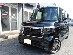 ホンダ　Ｎ−ＢＯＸカスタム　ターボ　純正８インチナビゲーションＴＶ　バックカメラ　ＥＴＣ新車保証書車検令和年１２月