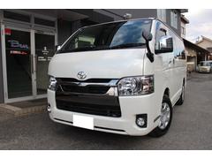 ハイエースバン スーパーGL ダークプライムII トヨタセーフティセンス ディーゼルターボ ワッボーナー プッシュスタートスマートキーLEDヘッドライト純正ナビゲーションTVバックカメラETC2.0 中古車画像