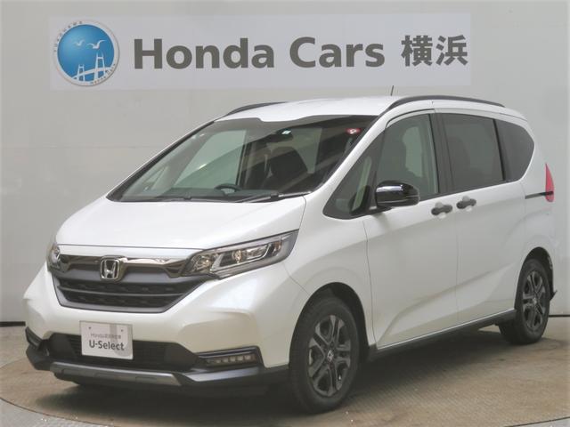 ハイブリッド・クロスターブラックスタイル　当社デモカー６人ＨｏｎｄａＳＥＮＳＩＮＧ純正ドラレコＭナビＲカメラ　ＵＳＢ　両側電動ドア　ＤＶＤ　ＬＥＤヘッドライト　衝突軽減Ｂ　バックカメラ　スマ－トキ－　ＥＴＣ車載器　フルセグＴＶ　シートヒーター(1枚目)