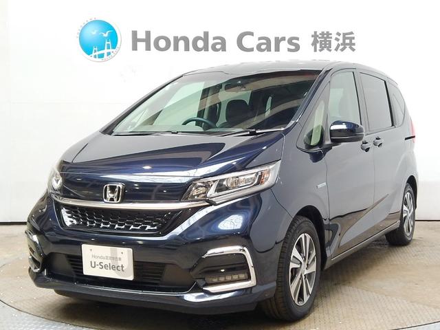 ハイブリッド・Ｇホンダセンシング　６人　前後ドラレコ　メモリーナビ　リアカメラ　ＥＴＣ　純正アルミ　両電動ドア　サポカー　Ｓヒーター　１オーナ　両席エアバック　記録簿付　サイドエアバッグ　ドライブレコ　地デジＴＶ　横滑防止　エアバック