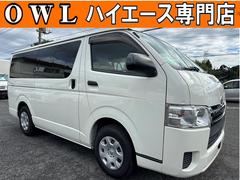 ハイエースバン DX GLパッケージ 6速オートマ2024年製造タイヤナビTVバックカメラETCブルートゥース電動格納ミラータイベルチェーン両側スライドドア 中古車画像