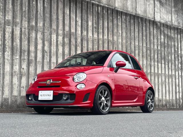 アバルト５００ ベースグレード　レッド　タイミングベルト　ウォーターポンプ交換済（1枚目）