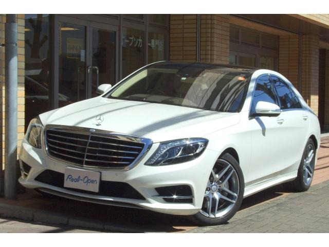 メルセデス・ベンツ Ｓクラス Ｓ４００ハイブリッド　エクスクルーシブ　ＡＭＧスポーツＰＫＧ　シルクベージュナッパ革　１オーナー禁煙　パノラマサンルーフ　Ｂｕｒｍｅｓｔｅｒサウンド　３６０°カメラ　シートベンチレーション　ＡＣＣ　ＨＵＤ