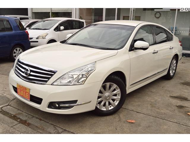 ティアナ(日産) ２５０ＸＬ　ワンオーナー　純正ナビ　バックカメラ　ＤＶＤビデオ　ＥＴＣ　スマートキー　プッシュスタート　前後ドライブレコーダー　前席パワーシート　助手席オットマン 中古車画像