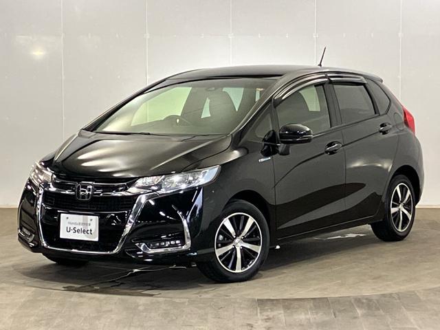 フィットハイブリッド ハイブリッド・モデューロスタイルホンダセンシング　ＥＴＣ　純正ナビ　前側ドライブレコーダー　前後パーキングセンサー　ＣＤ　ＤＶＤ　フルセグＴＶ　Ｂｌｕｅｔｏｏｔｈ　ＵＳＢ　ＬＥＤランプ　Ｒカメラ　クルコン　エアコン　イモビ　ＥＳＣ　衝突軽減ブレーキ（1枚目）