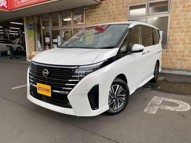 日産 セレナ ハイウェイスターＶ　登録済未使用車　禁煙車　衝突被害軽減ブレーキ