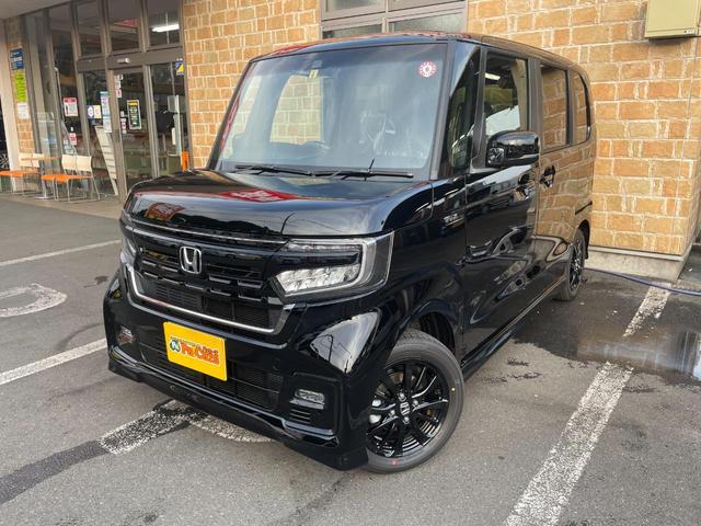 Ｎ−ＢＯＸカスタム(ホンダ) Ｌ　スタイル＋ブラック　届出済未使用車　禁煙車　衝突被害軽減ブレーキ　パワーウインドウ　パワーステアリング 中古車画像