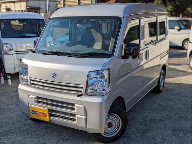 エブリイ(スズキ) ＰＡリミテッド　届出済未使用車　禁煙車　キーレスエントリー　助手席エアバック　禁煙　キーレスキー 中古車画像