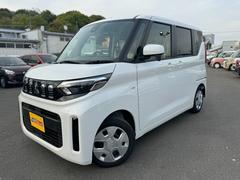 三菱　ｅＫスペース　Ｍ　届出済未使用車　禁煙車　衝突被害軽減ブレーキ