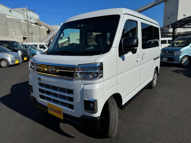 アトレー ＲＳ　届出済未使用車　禁煙車　衝突被害軽減ブレーキ　ターボ車　キーフリーキー　アイドリングＳＴＯＰ　バックカメラ　電動格納式ドアミラー　スマートキー　フルフラット　ＬＥＤヘッドランプ（1枚目）