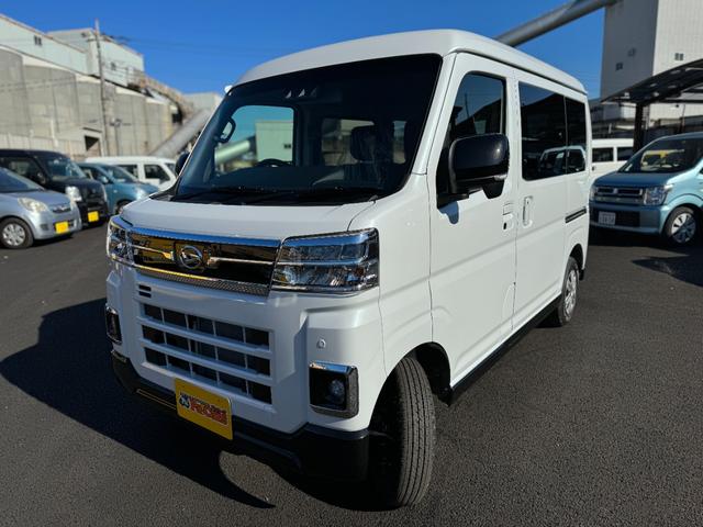 アトレー ＲＳ　衝突軽減ブレーキシステム　ターボ車　キーフリーキー　アイドリングＳＴＯＰ　電動格納式ドアミラー　バックカメラ　オートライト　ＬＥＤヘッドランプ　Ｗエアバッグ　オートエアコン　スマートキー　横滑り防止（1枚目）