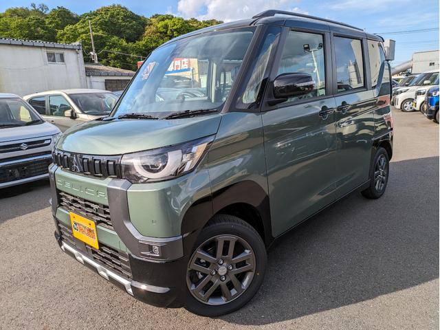 デリカミニ(三菱) Ｔ　プレミアム　届出済未使用車　禁煙車　衝突被害軽減ブレーキ　４ＷＤ　全方位モニター 中古車画像