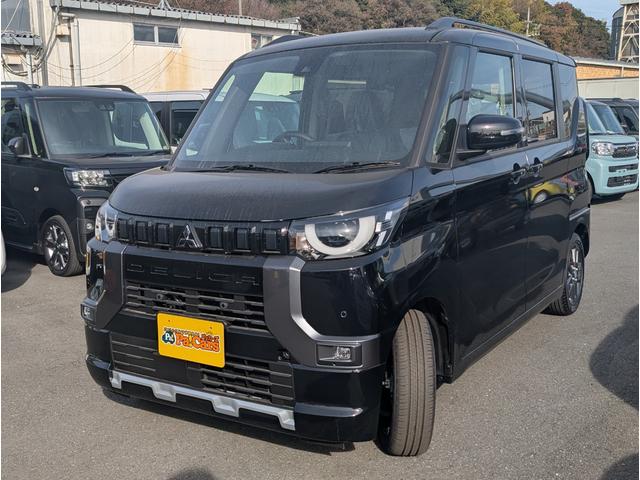 デリカミニ(三菱) Ｔ　プレミアム　エアコン　フロントカメラ　ＬＥＤヘットライト　パワステ　キーフリー 中古車画像