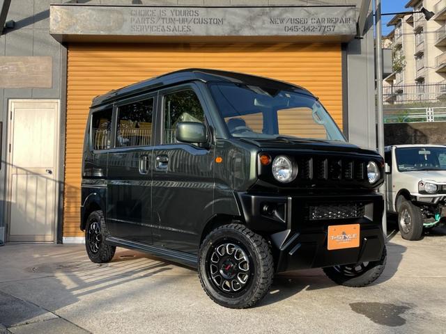 エブリイワゴン(スズキ) ＰＺターボ　ハイルーフ　ジムリィコンプリート車両　ジムリィ新車コンプリート　２ＷＤ　４ＡＴ　ハイルーフ 中古車画像