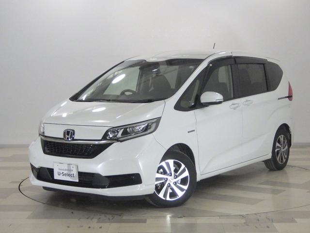 フリードハイブリッド ハイブリッド・Gホンダセンシング 禁煙 ワンオーナー 11IN天井モニター 前後ドラレコ 9INナビ リアカメラ 両側電動スライドドア 前席シートヒーター Bluetooth接続 CD DVD フルセグTV USB LEDライト(1枚目)