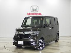 N-BOXカスタム G・Lターボホンダセンシング 禁煙ワンオーナー 社外製ナビ(AVICーRZ103) リアカメラ 両側電動スライドドア サイドカーテンエアバッグ ETC LEDヘッドライト フルセグTV Bluetooth接続 USB Bモニタ 中古車画像
