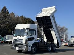 ＵＤトラックス　クオン　ダンプ　荷台Ｌ５．３０ｍＷ２．３０ｍ　ハイルーフ　リターダ