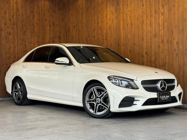 メルセデス・ベンツ Ｃクラス Ｃ２２０ｄ　ローレウスエディション　スポーツプラスＰＫＧ　レザーエクスクルーシブＰＫＧ（赤革）　レーダーセーフティー　ＡＣＣ　ブルメスター　シートベンチレーション　ナビ　ＴＶ　全周囲カメラ　ＬＥＤヘッドライト　純正１８インチＡＷ　禁煙車