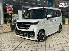 スペーシアカスタム ハイブリッドXS 両側パワースライドドア イージークローザー オートエアコン シートヒーター プッシュスタート キーレス 中古車画像