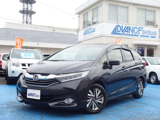 シャトル(ホンダ) ハイブリッドX 禁煙車 純正SDナビ フルセグTV CDDVD再生 Bluetooth接続 録音機能搭載 バックカメラ ETC スマートキー オートクルーズコントロール パドルシフト Wエアバッグ サイドドアバイザー 中古車画像