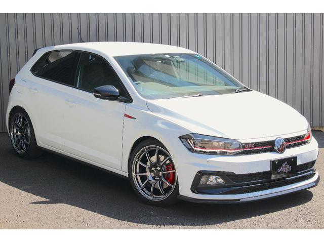 ポロＧＴＩ ベースグレード　整備メンテナンス済み　Ｈ＆Ｒダウンサス　ＡＤＶＡＮ１８ｉｎ　デジタルメーター　置くだけ充電（1枚目）