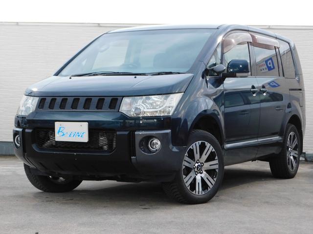 デリカＤ：５(三菱) Ｄ　パワーパッケージ　ディーゼル　４ＷＤ　８人乗　両側パワースライド　カロッツェリアナビ　バックカメラ　ＴＶ　Ｂｌｕｅｔｏｏｔｈ　Ｄ：５後期純正１８インチＡＷ　シートヒーター　ＥＴＣ　クルーズコントロール　フォグランプ 中古車画像