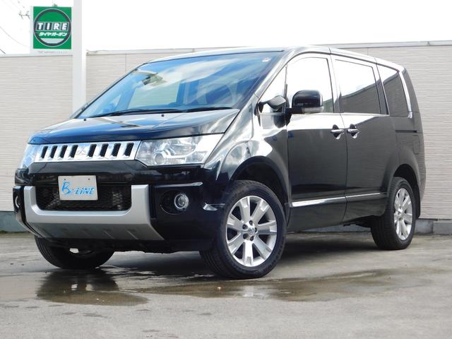 デリカＤ：５(三菱) Ｄ　パワーパッケージ　両側パワースライド　シートヒーター　AftermarketＳＤナビ　地デジ　クルーズコントロール　パドルシフト 中古車画像