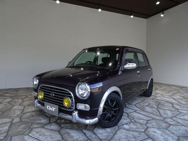 ダイハツ ミラジーノジーノ 5速mt ターボ 車高調 社外マフラー アルミマッドブラック塗装 スペアキー2本 ルーフラッピング オーバーフェンダー etc hid ブーストメーターの中古車 車体価格65 9万円 01 平成13 年式 走行6 3万キロ 車体色パープル 神奈川県高座 ダイハツ ミラジーノジーノ 5速mt ターボ 車高調 社外マフラー アルミマッドブラック塗装 スペアキー2本 ルーフラッピング オーバーフェンダー etc hid ブーストメーターの中古車 車体価格65 9万円 01 平成13 年式 走行6 3万キロ 車体色パープル 神奈川県高座