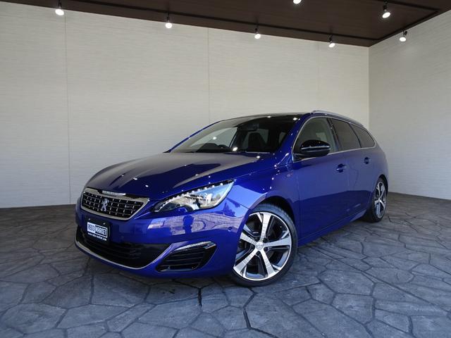 ３０８(プジョー) ＳＷ　ＧＴ　ブルーＨＤｉ　禁煙車／記録簿／ハーフレザー／ガラスルーフ／ナビ地デジ／Ｂｌｕｅｔｏｏｔｈ／ＤＥＮＯＮ／Ｂカメラ／ドラレコ／ＬＥＤ／ＥＴＣ／スマートキー／クルーズコントロール／パドルシフト／パークアシスト／１８ＡＷ／ 中古車画像