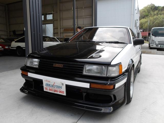 トヨタ カローラレビン ＧＴ　ＡＰＥＸ　９２後期エンジン　ハイカム　４スロ　タコ足　車高調　マフラー