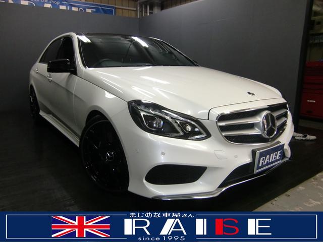 メルセデス ベンツ ｅクラスｅ２５０ アバンギャルド 純正ナビ ローダウン ２０ａｗ バックカメラ トランクスポイラー ｅｔｃ 黒革シート シートヒーター パワーシート サンルーフ ｈｉｄライト オートライト ブラックサイドミラー ブラックエンブレムの