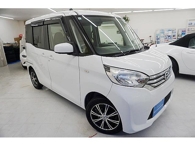 Ｘ　全国１年間保証付／電動スライドドア／３６０度カメラ／１４アルミ／天井コンソール＆シーリングファン／タッチパネル式オートエアコン／後席テーブル＆サンシェード／スマートキー／整備記録簿付／１オーナー禁煙車