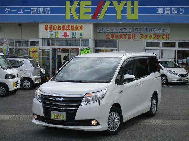 ハイブリッドG TOYOTAセーフティセンス 1オーナー 純正SD7インチナビ ETC バックカメラ フルエアロ 社外17インチアルミ 衝突被害軽減装置 盗難防止装置 スマートキー HIDライト 保証書 記録簿(1枚目)
