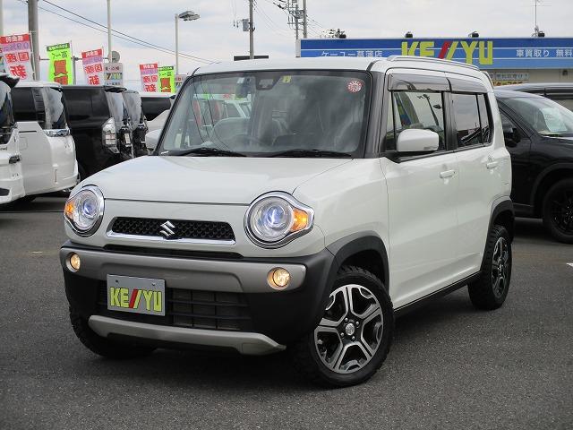Xターボ 衝突軽減装置 SDナビ 禁煙車 ルーフレール 4WD DVD再生 CD ETC バックカメラ スマートキー Pスタート HIDライト オートライト BTオーディオ MSV USB端子 15インチアルミ(1枚目)