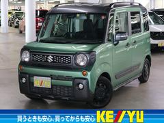 スズキ　スペーシアギア　ハイブリッドＸＺ　ターボ　禁煙車　純正８型ナビ