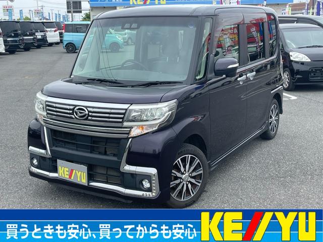 タント(ダイハツ) カスタムＸ　トップエディションＳＡＩＩＩ　禁煙車　純正ＳＤナビ　バックカメラ　衝突軽減装置　車線逸脱警報 中古車画像